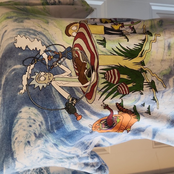 Rick and Morty tie-dye t-shirt - Picture 2 of 7